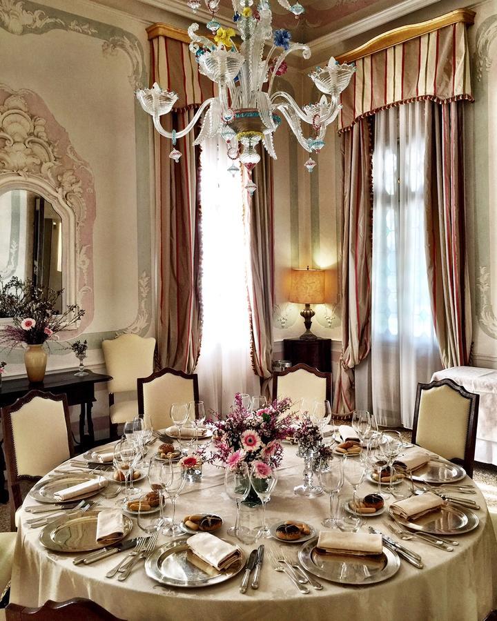 Hotel Villa Condulmer Mogliano Veneto Ngoại thất bức ảnh The dining room